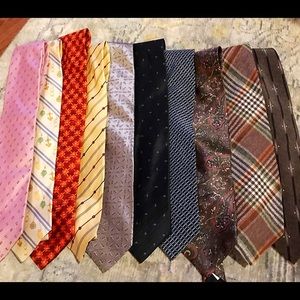 SOLD — LOT of 10 designer ties!
